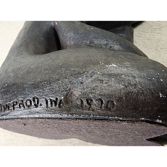 Austin Productions Sculpture 1970 Woman Girl Seated Statue Mid Century Vintage - Picture 11 of 14